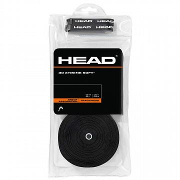 Head XtremeSoft Overgrip 30-Pack Black